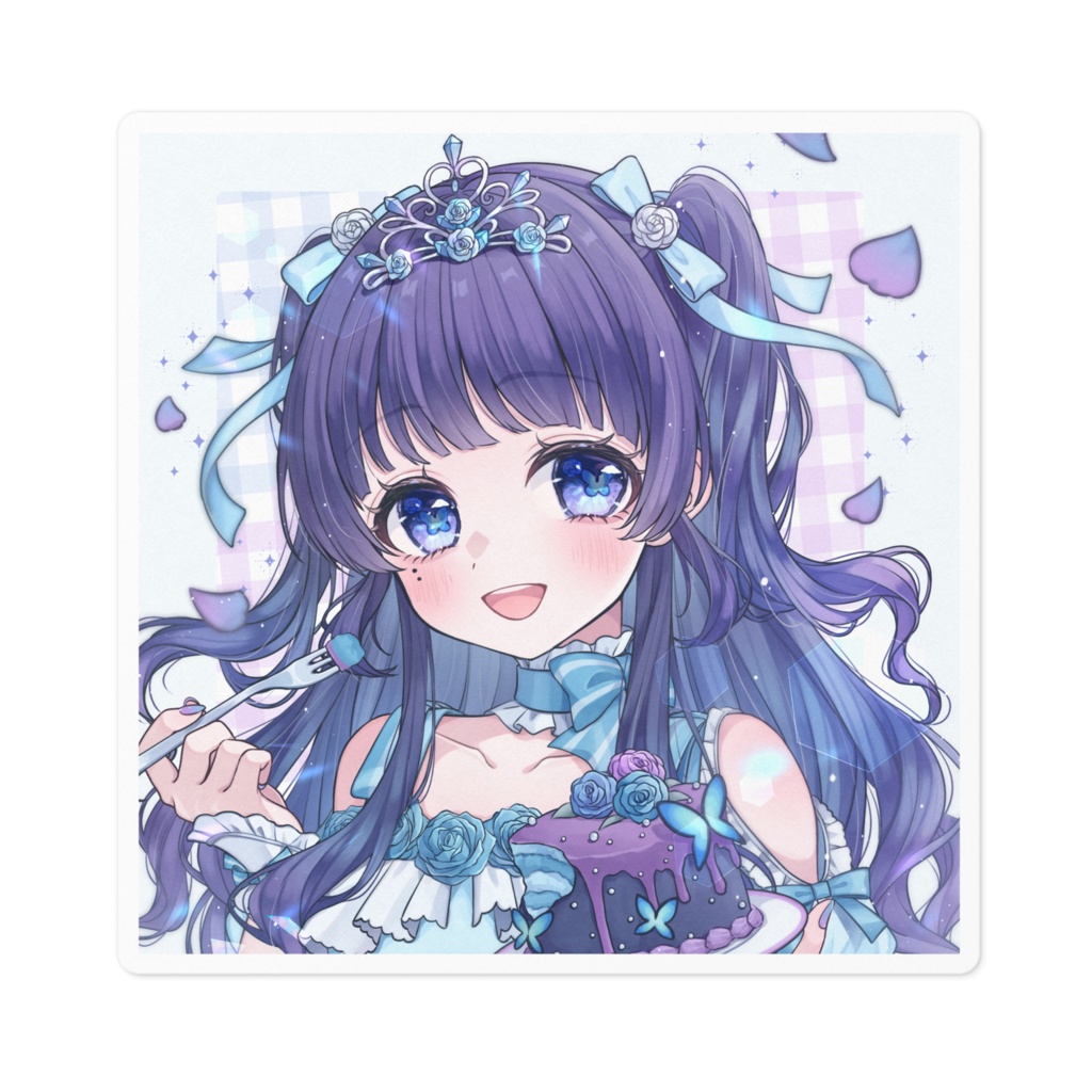 2022バースデーイラスト ステッカー