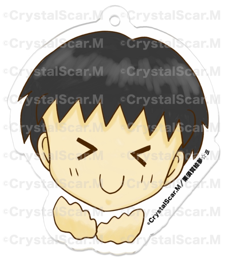 【大爆笑K平のゆかいな毎日】アクリルキーホルダー　⑦くるくん