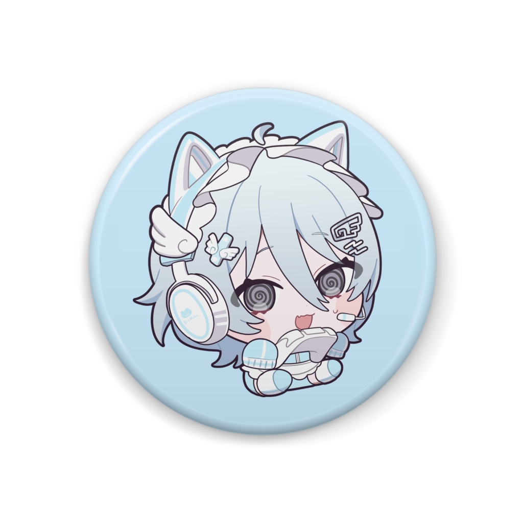 缶バッジ【渦水のゆ / VTuber】