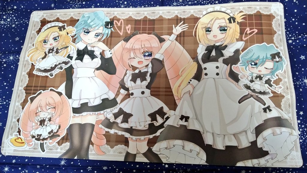 ウルトラレア♡メイドカフェ プレイマット