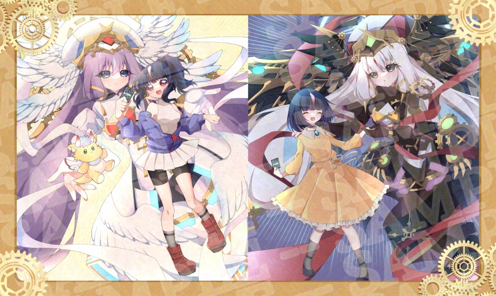 ヒカリ&オディウム・エリカ&アモルタ プレイマット