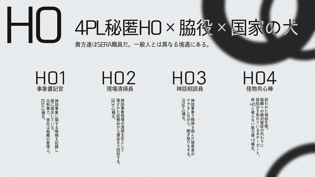 CoC6版『神話事象のあとしまつ』