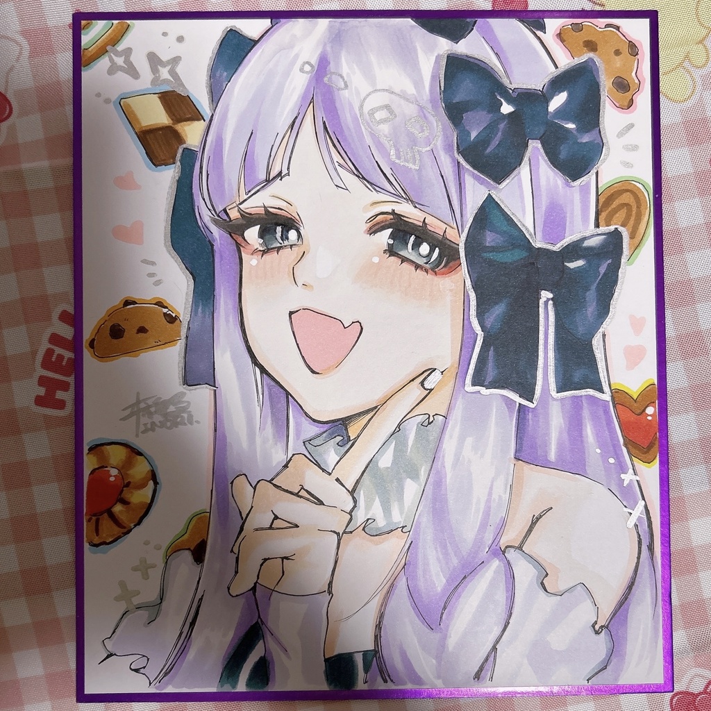 【直筆色紙】フランチェスカ・プレラーティ