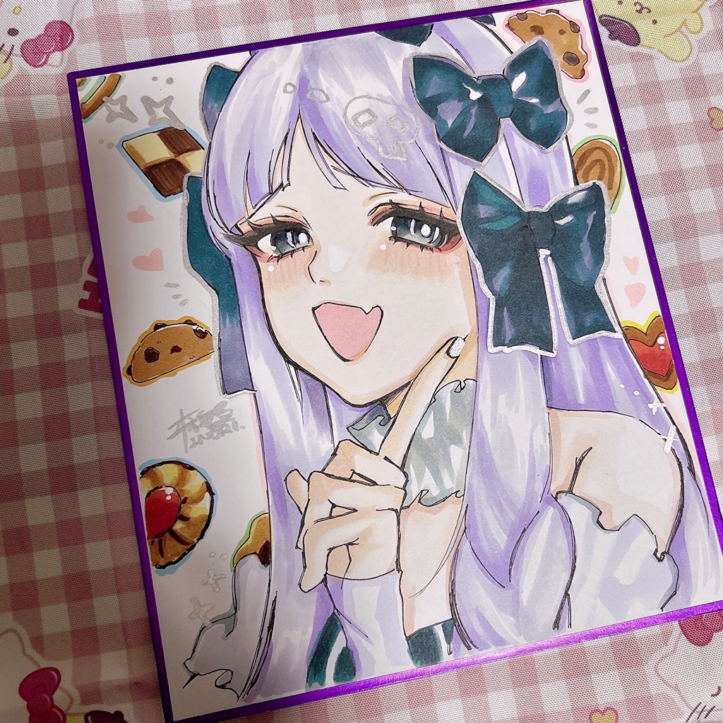 【直筆色紙】フランチェスカ・プレラーティ