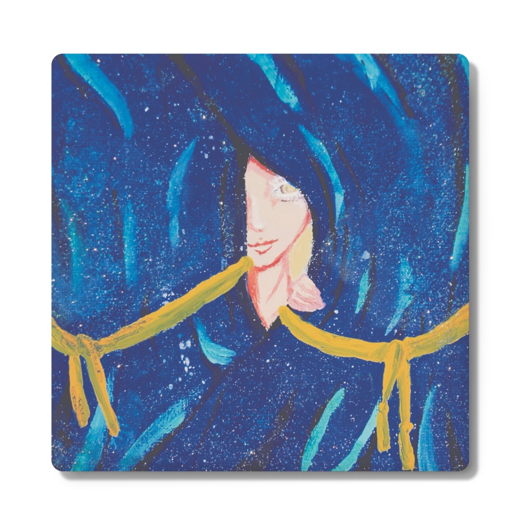 オリジナル絵「薄明」コースター