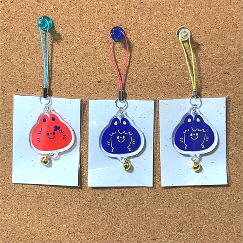 鈴付きねこちゃんアクキー