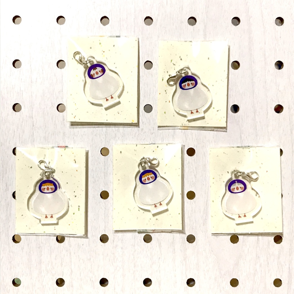 五年生文鳥チャーム