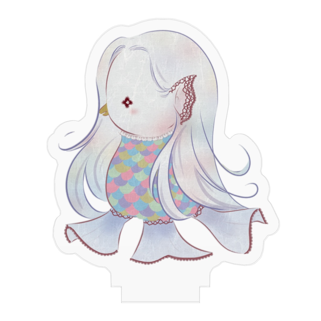 アマビエさんアクリルフィギュア