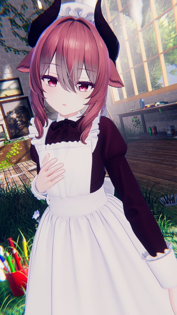 【複数アバター対応】♡love cute eyes texture♡ #waterhope