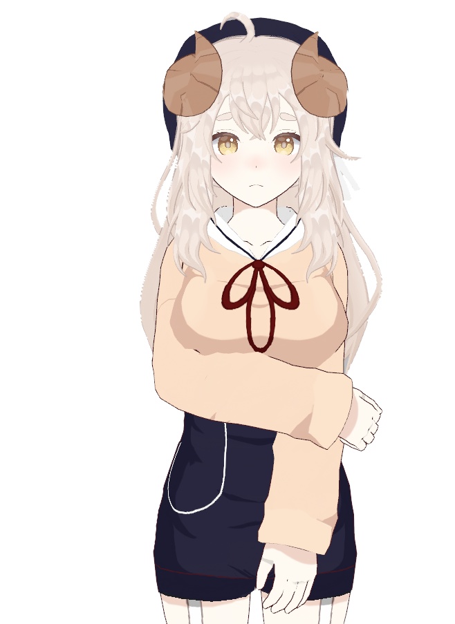Cute Sheep explorer VTuber VRoid 3D Model