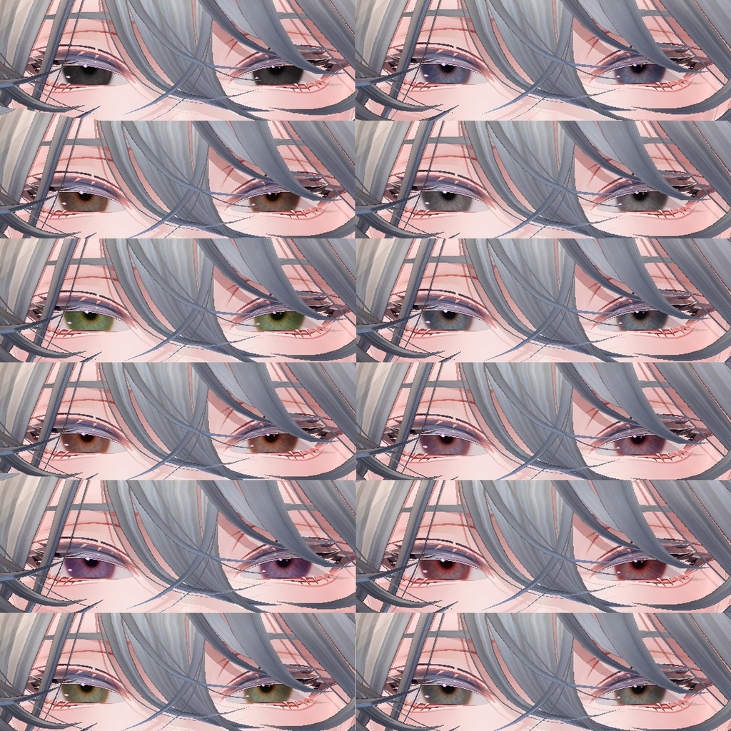 【9アバター対応】Real Eye 01