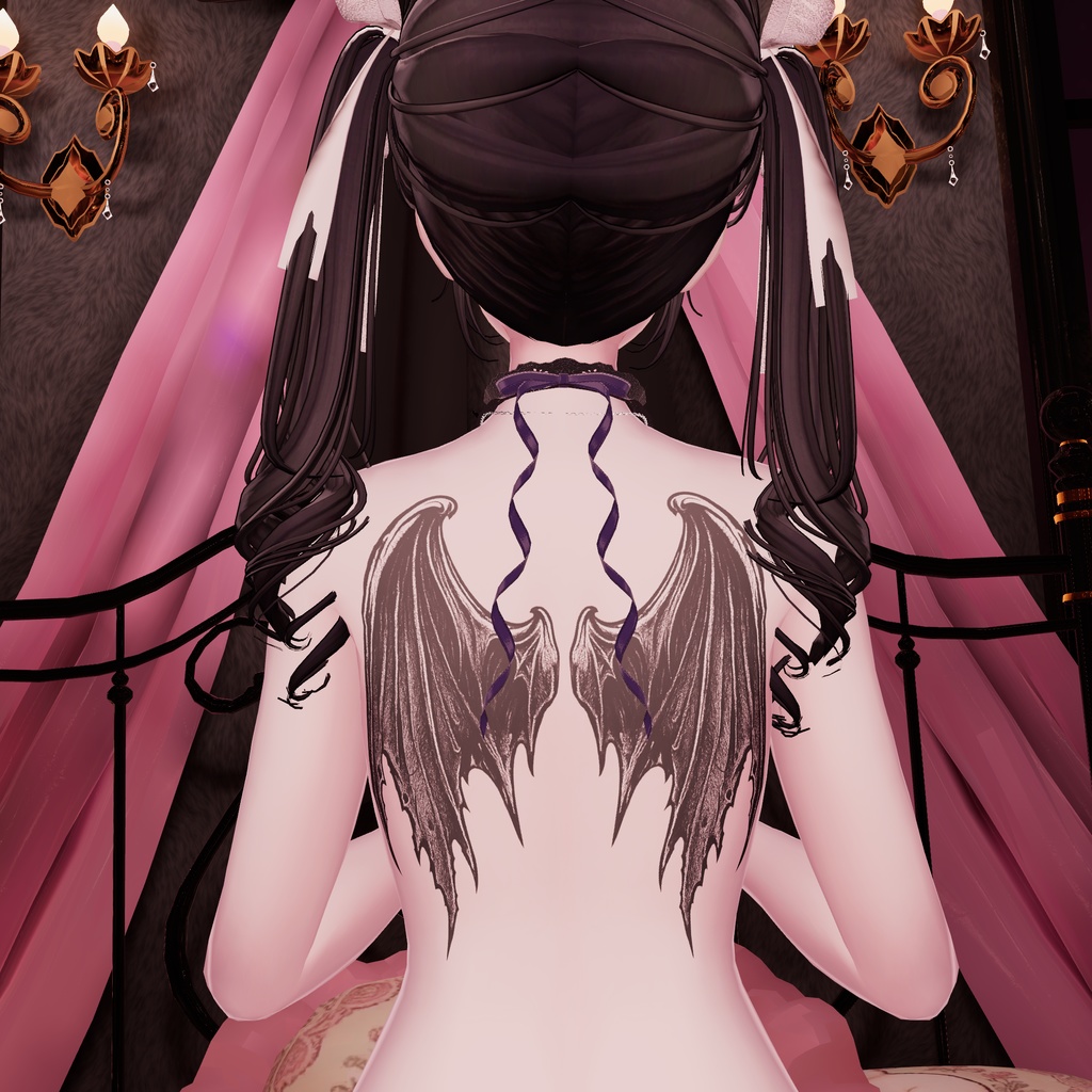 幻想 翼 タトゥーテクスチャ セット