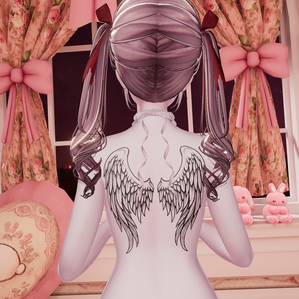 幻想 翼 タトゥーテクスチャ セット