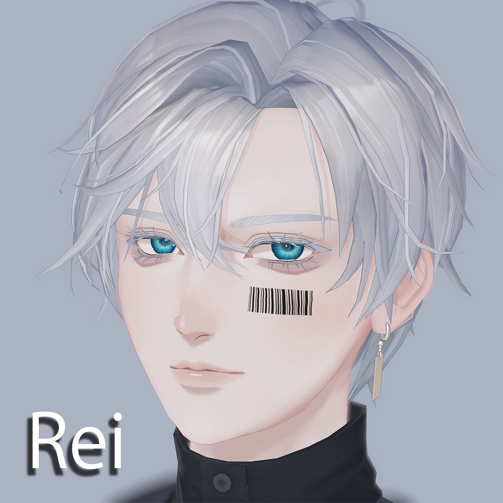 斑霞&怜 メイクテクスチャ+Real Eye 02+タトゥー セット