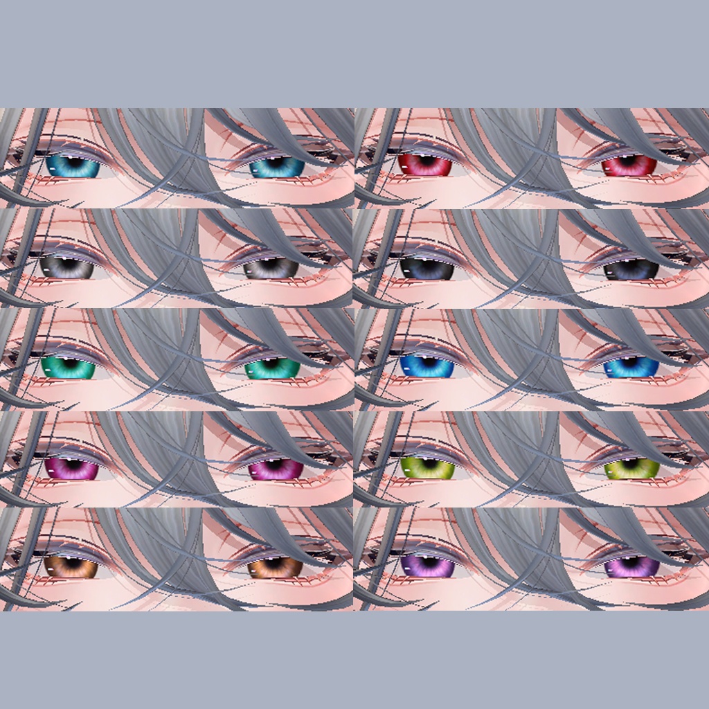 斑霞&怜 メイクテクスチャ+Real Eye 02+タトゥー セット