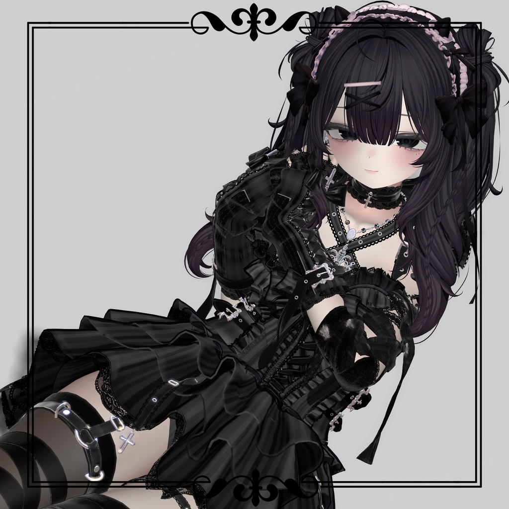 Natural Balck Rimマテリアル/黒リム 01