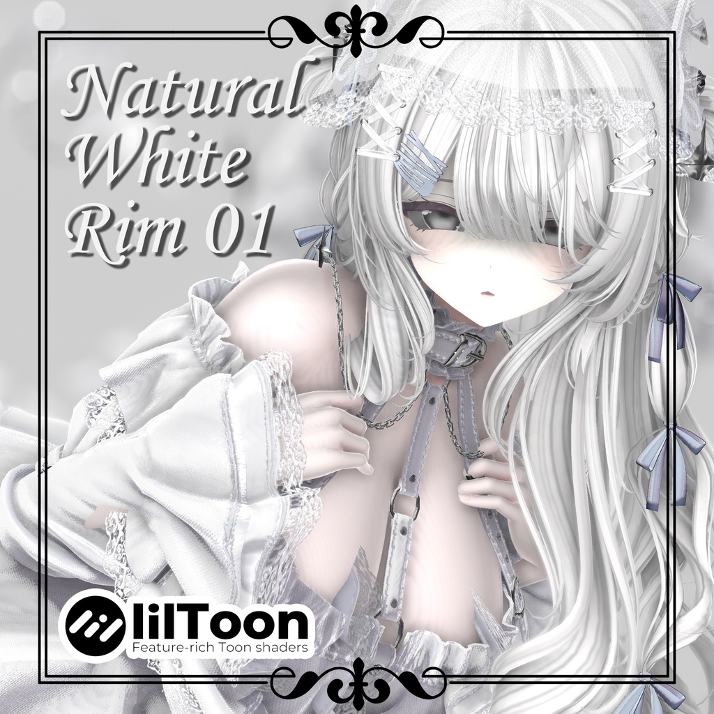 Natural White Rimマテリアル/白リム 01