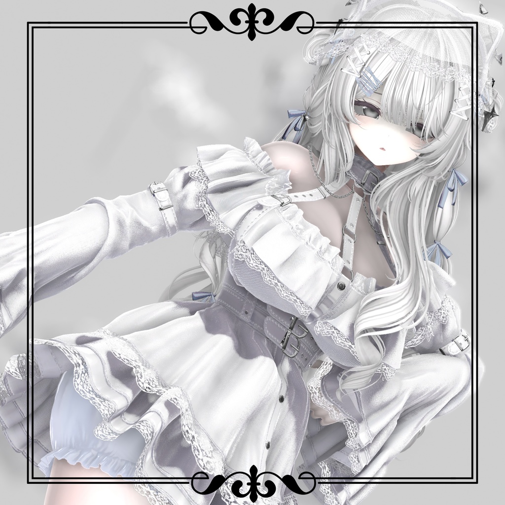 Natural White Rimマテリアル/白リム 01