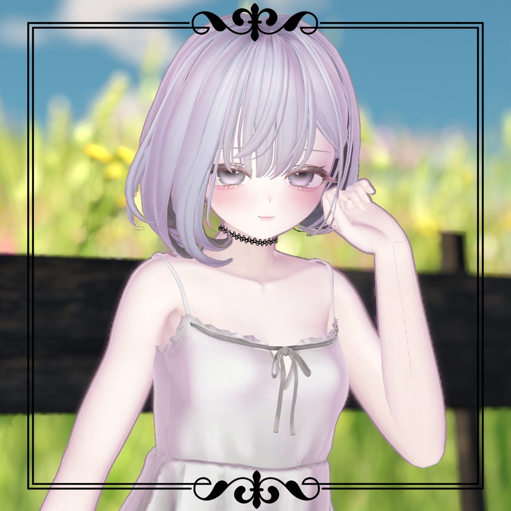 White Cherry Blossoms マテリアル/白桜リム 01