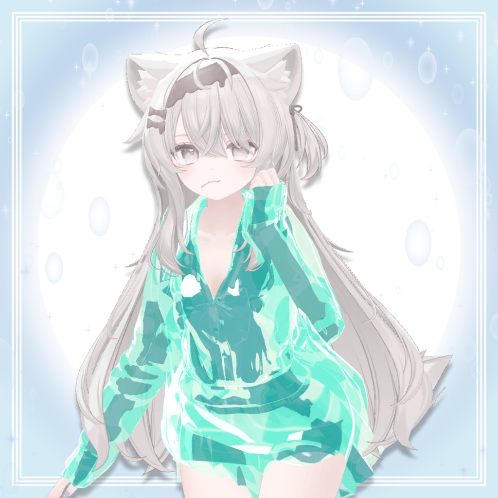 アニメ調 動く水マテリアル 8set【VRChat向け】