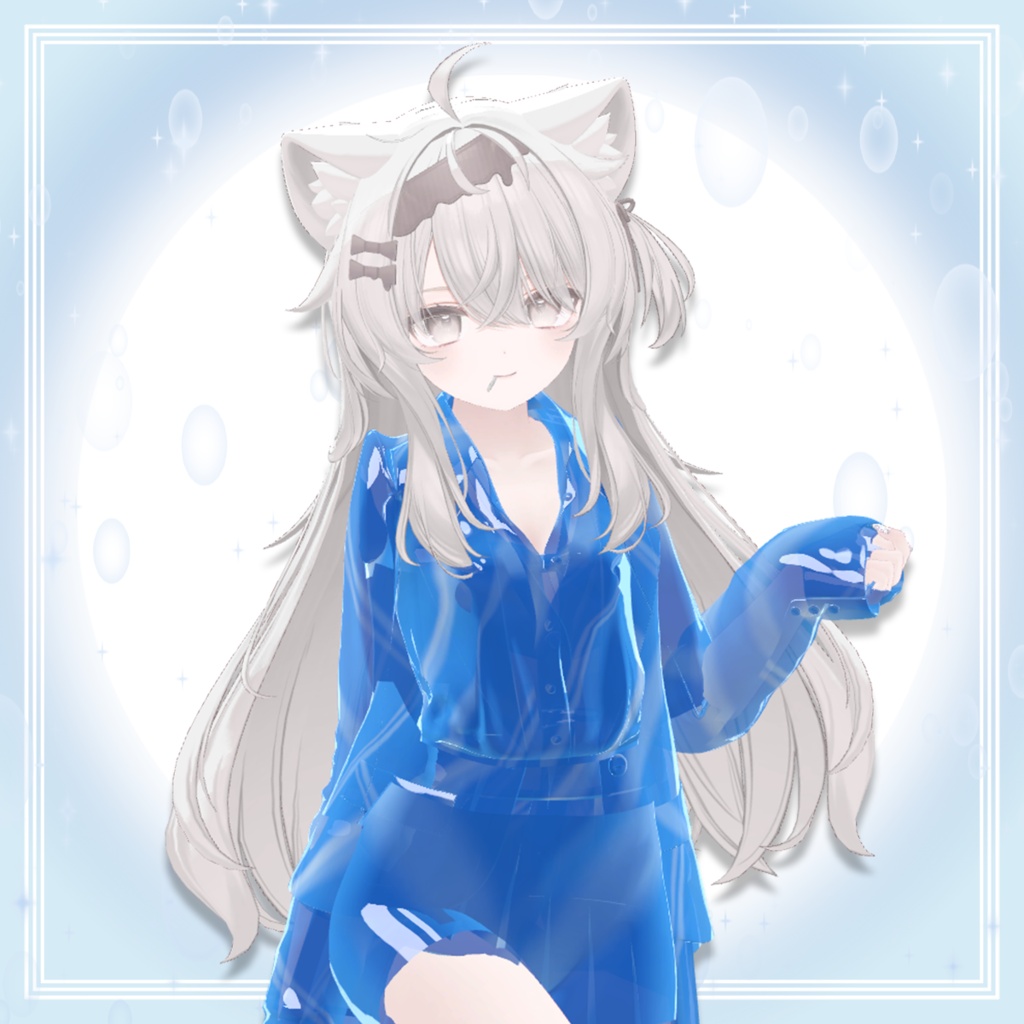 アニメ調 動く水マテリアル 8set【VRChat向け】