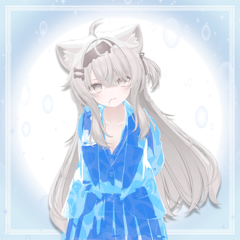 アニメ調 動く水マテリアル 8set【VRChat向け】