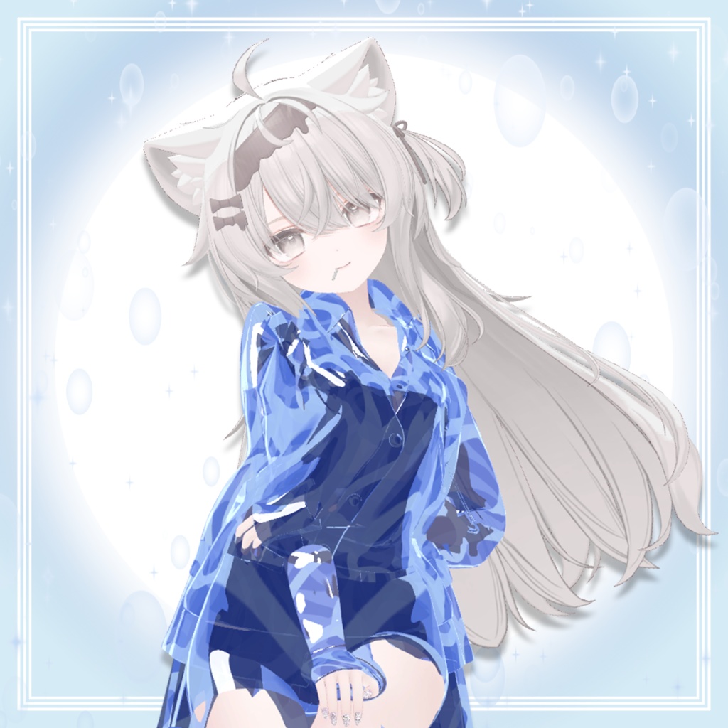 アニメ調 動く水マテリアル 8set【VRChat向け】
