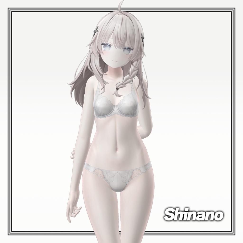 【本日23時まで無料!】ソフト感白肌マテリアル【VRChat想定】
