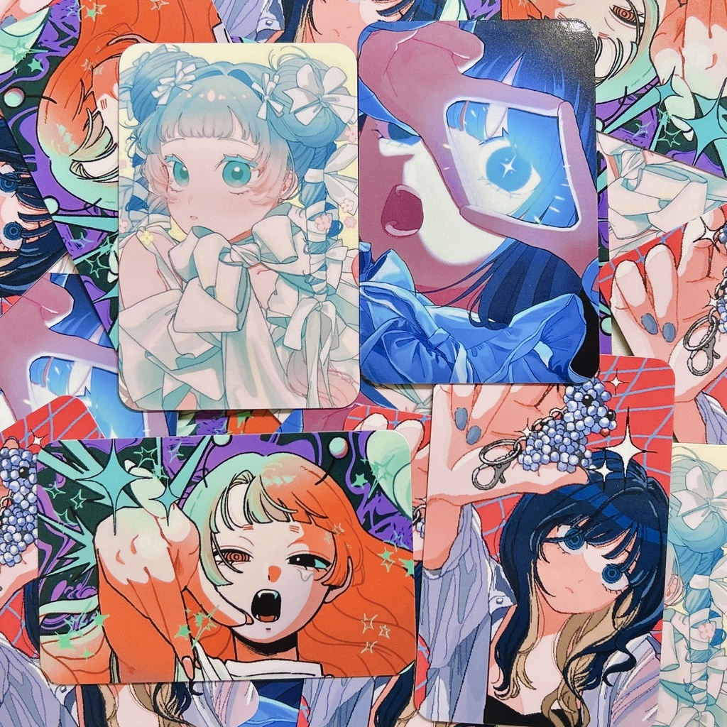 イラストミニカード（4種）