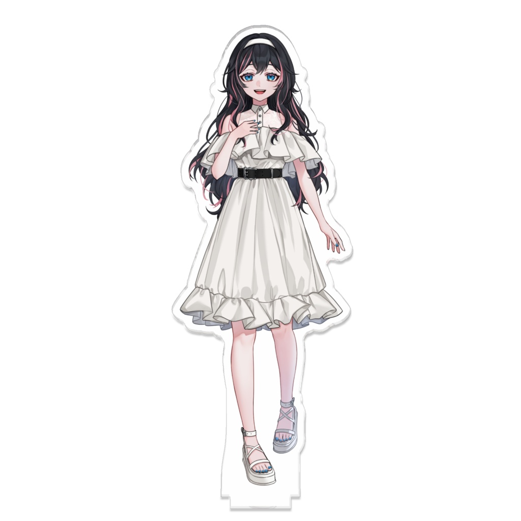 繋がるアクスタ_シャルべ(裸眼)