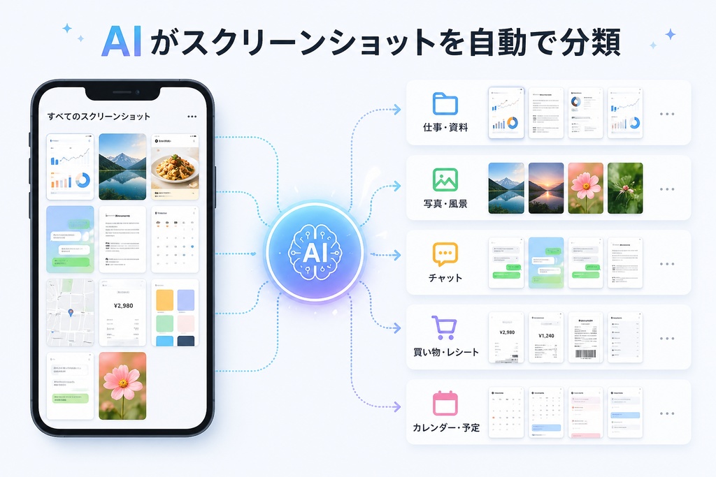Screenshot Organizer AI（スクリーンショット自動整理ツール）