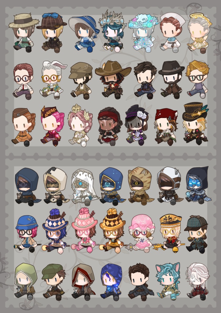 アクリルチャームver.第五人格 サバイバー