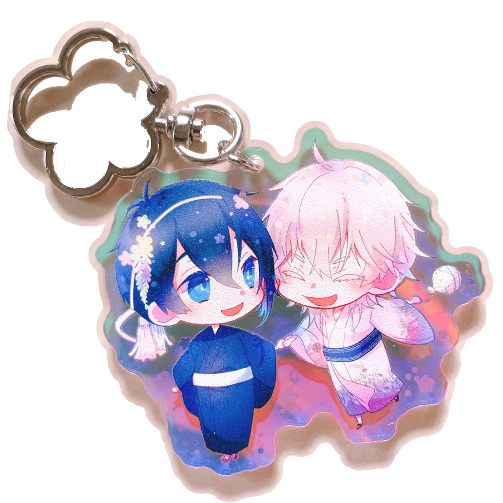 みかつる軽装アクリルキーホルダー