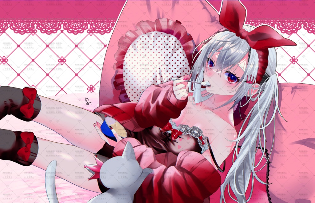 【非公式】ルームウェアリオナBIGブランケットB