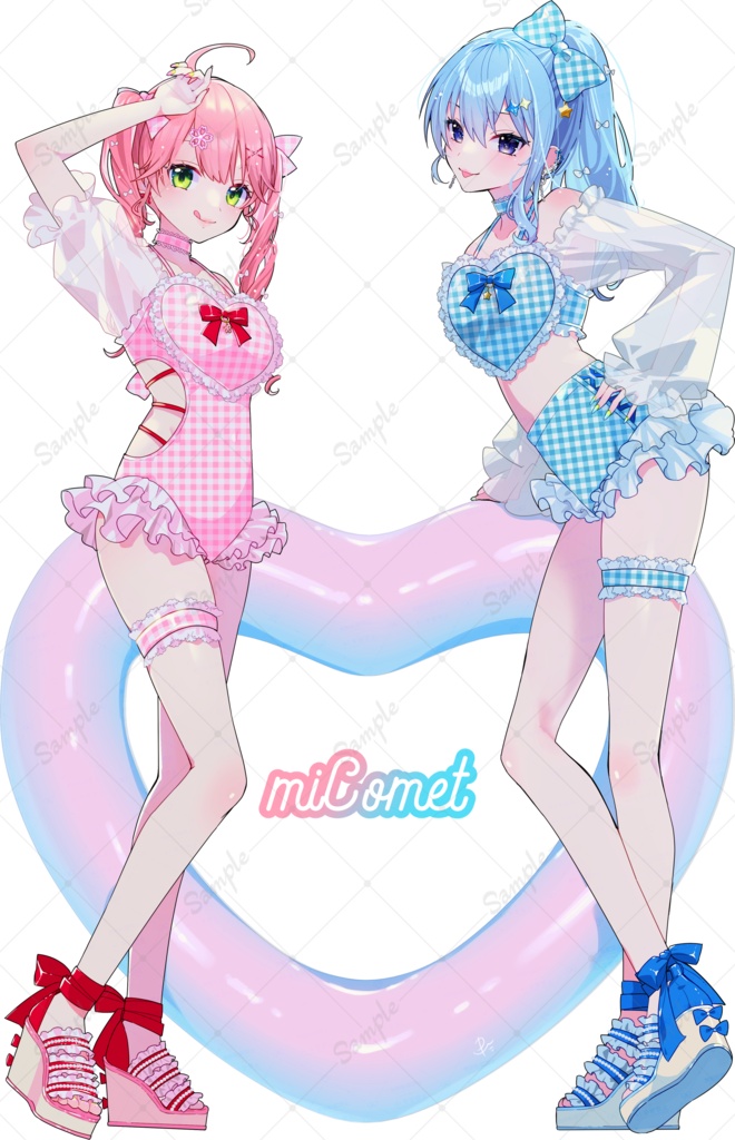 【非公式】水着みこめっとBIGアクスタ