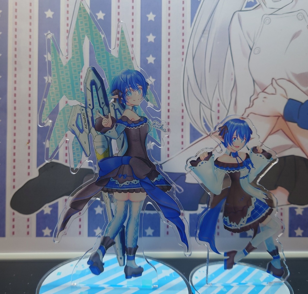 くーかちゃんアクリルフィギュア2 -160x160mm