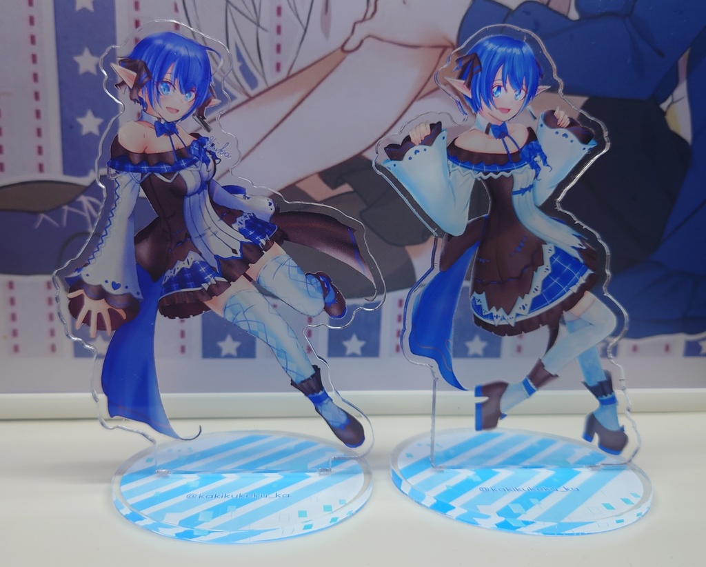 くーかちゃんアクリルフィギュア4-100x100mm