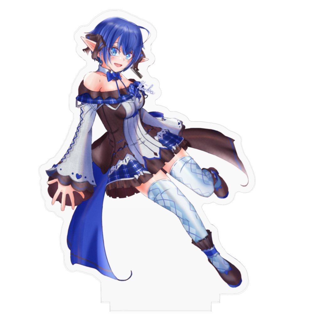 くーかちゃんアクリルフィギュア4-100x100mm