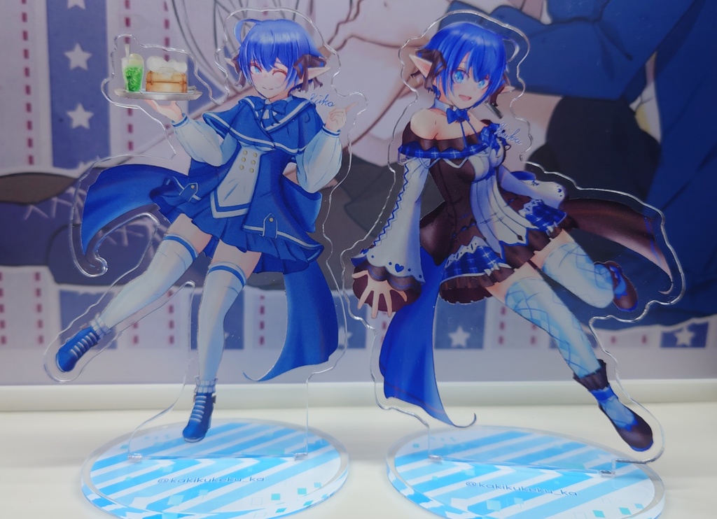 くーかちゃんアクリルフィギュア5 -100x100mm