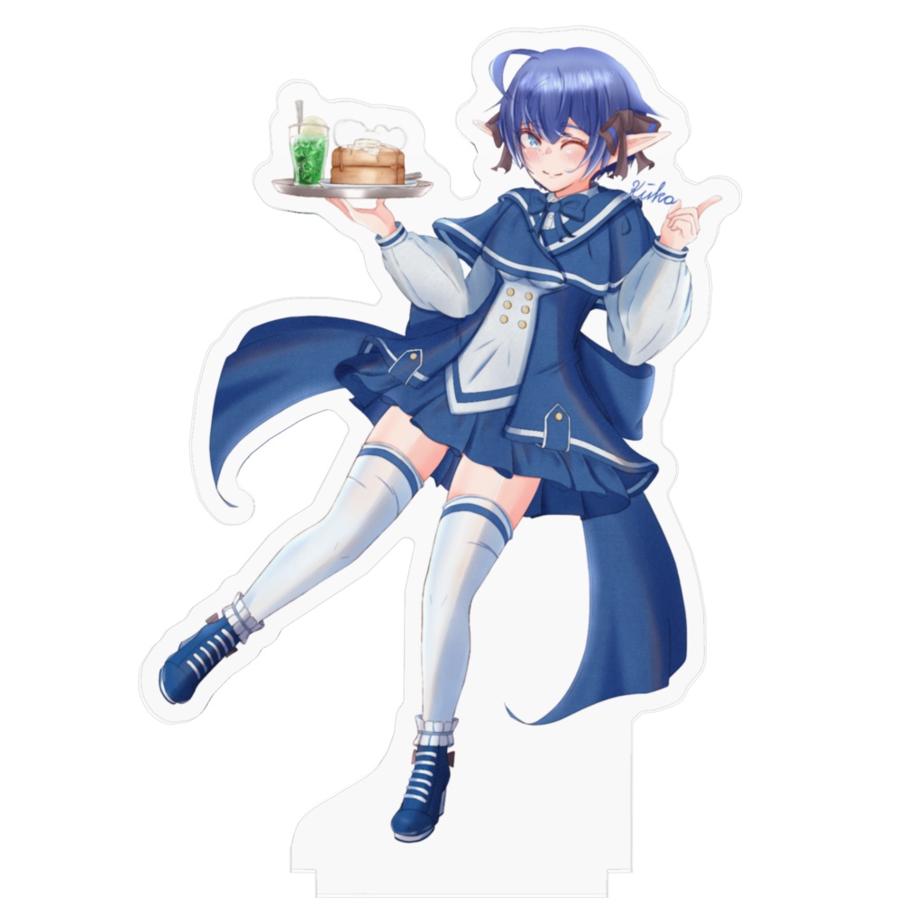 くーかちゃんアクリルフィギュア5 -100x100mm