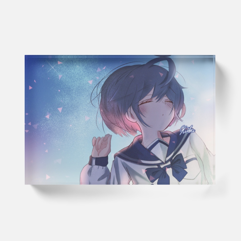 空花ちゃんアクリルブロック