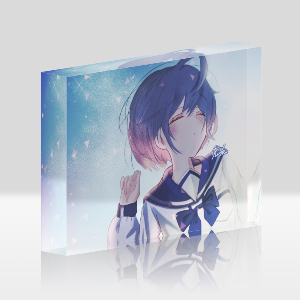 空花ちゃんアクリルブロック
