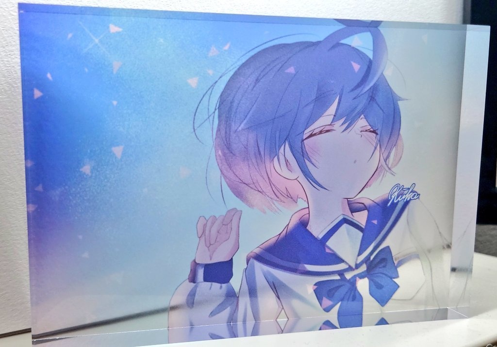 空花ちゃんアクリルブロック