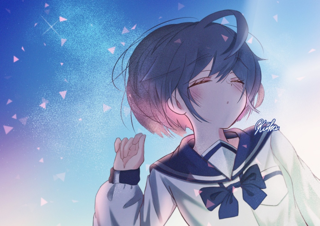 空花ちゃんアクリルブロック