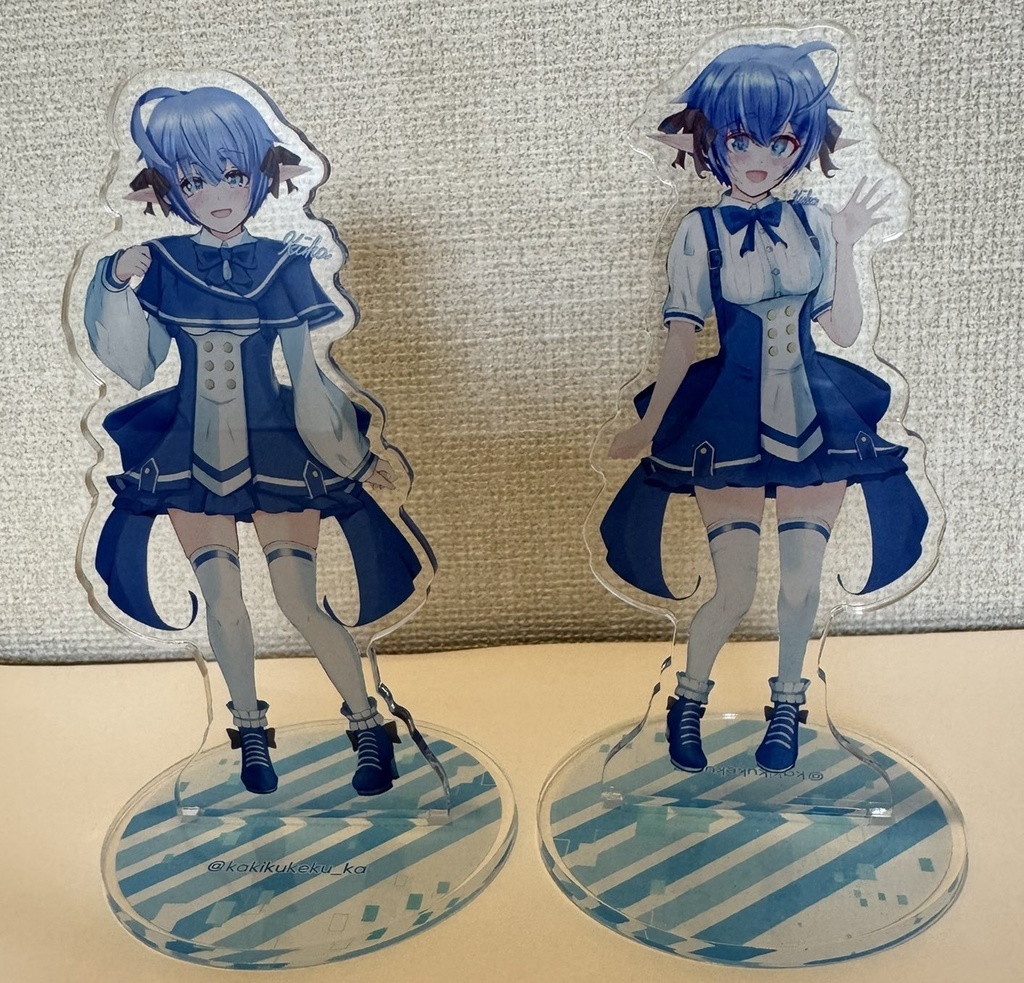 くーかちゃんアクリルフィギュア7 100×100mm