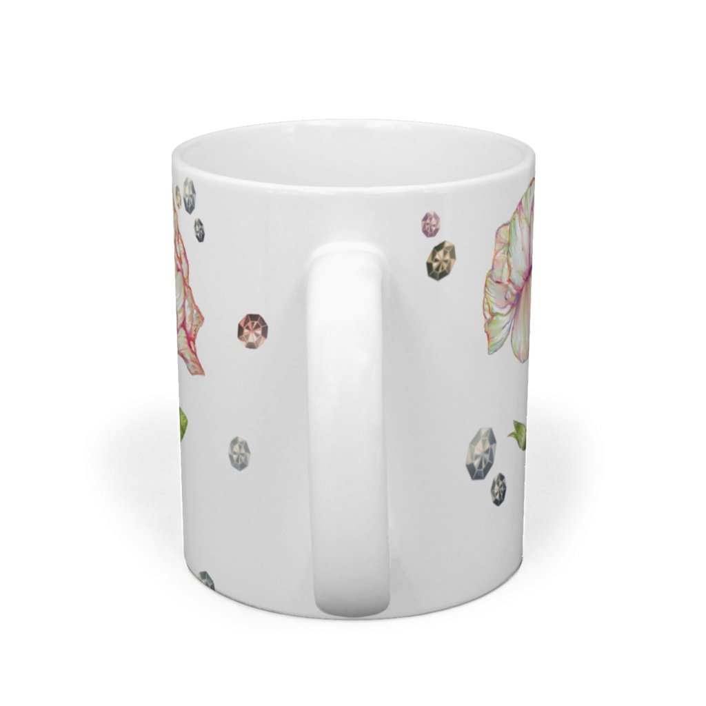 宝石とカーネーション マグカップ