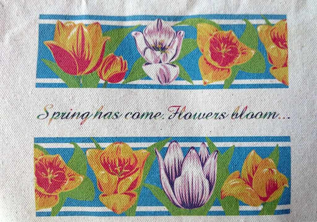 青空チューリップテープ トート(S)