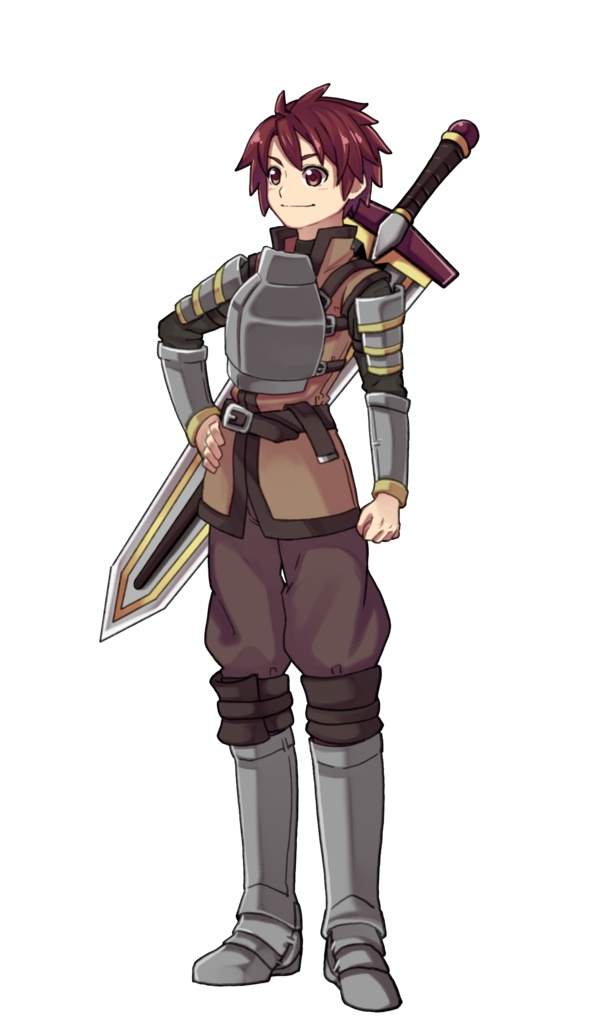 ファンタジーキャラクター 立ち絵素材 男の子