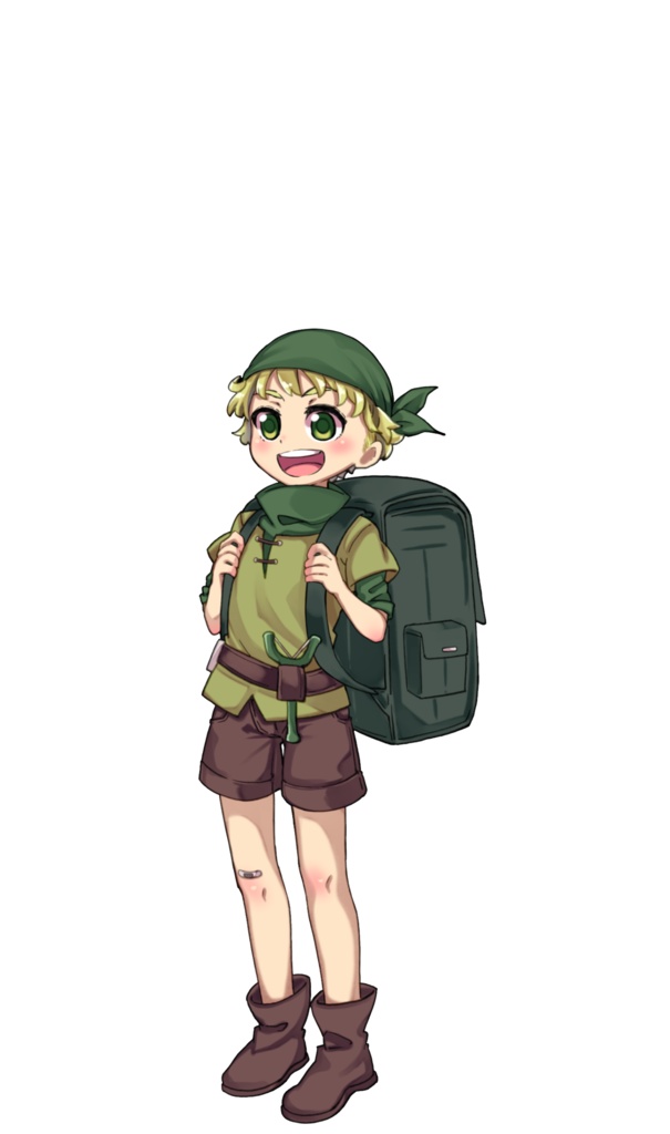 ファンタジーキャラクター 立ち絵素材 男の子