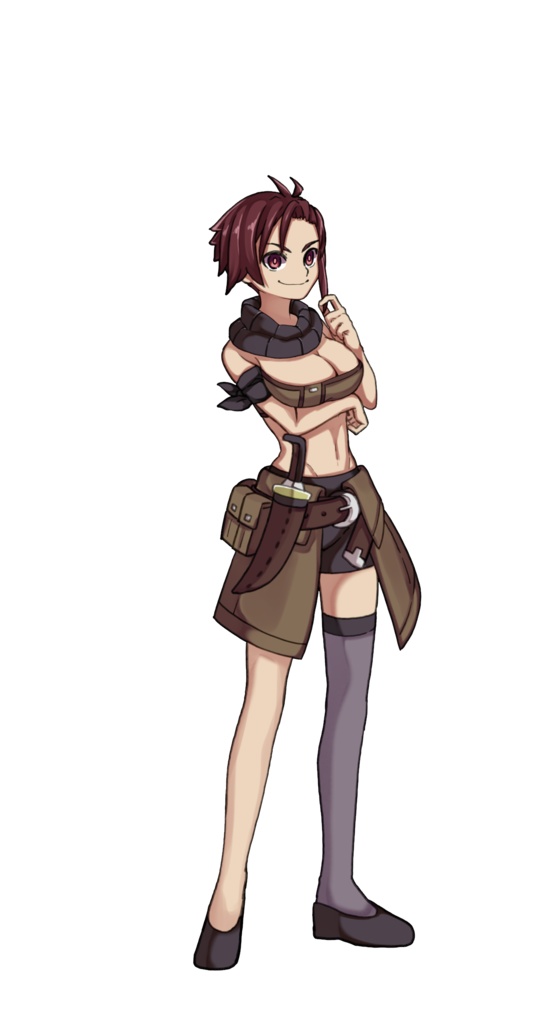 ファンタジーキャラクター 立ち絵素材 チンピラ